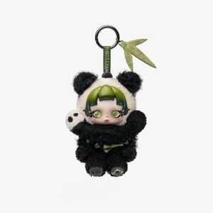 SkullPanda Lazy Panda Plush Doll Pendant NIB